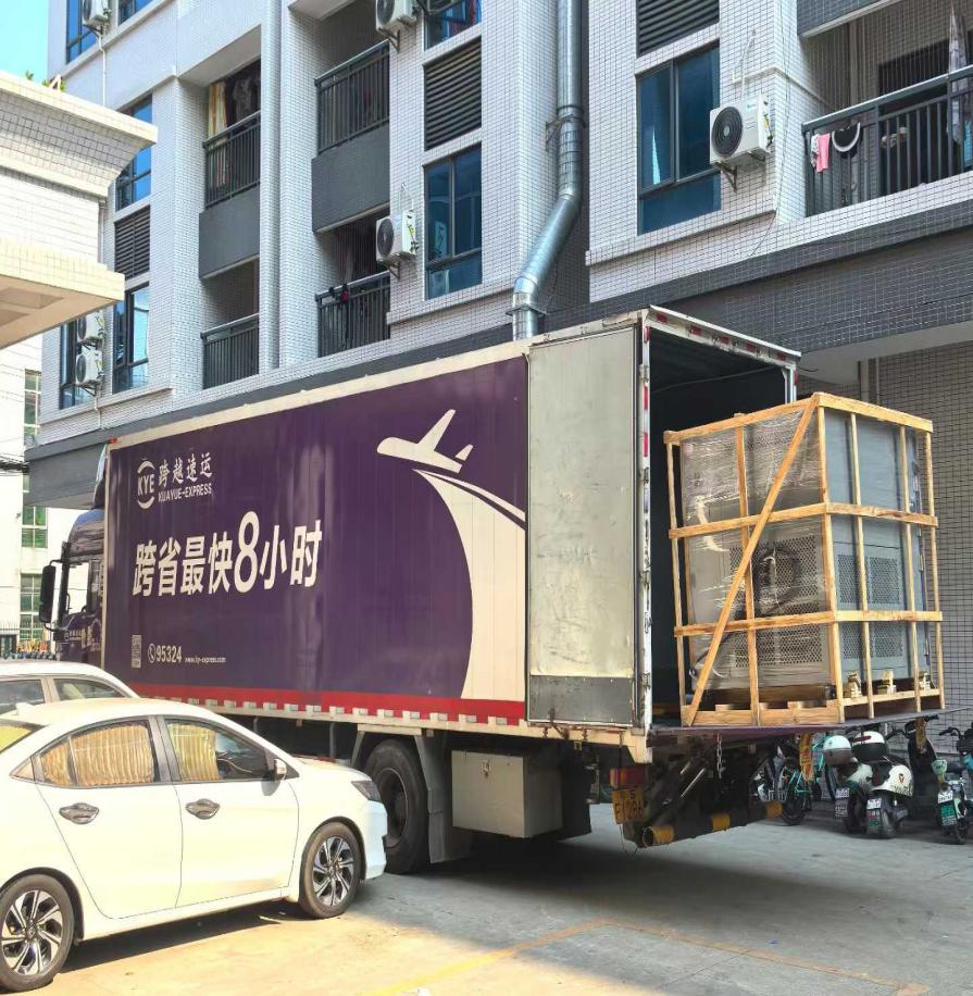 裝車完畢